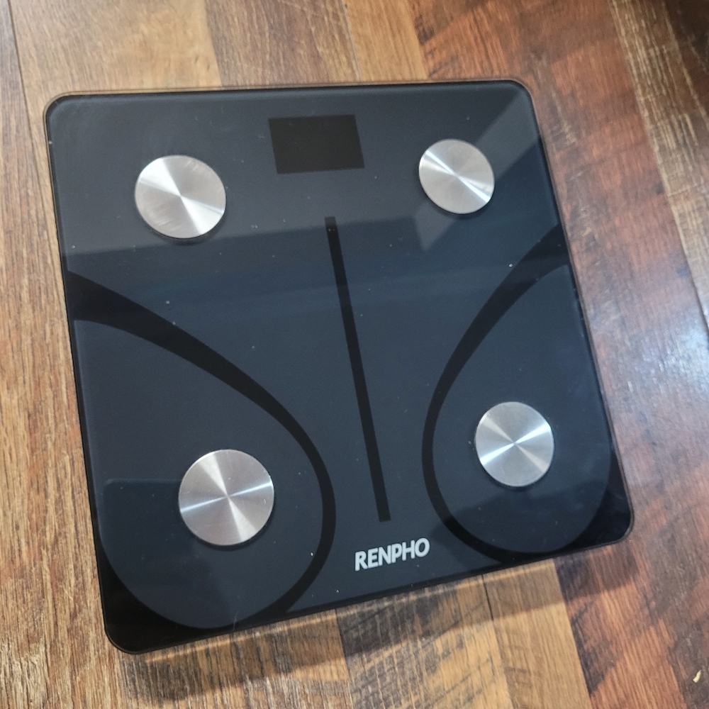 Renpho ES-CS20M-B Bluetooth Body Fat Scale - Black